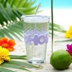 Tasse en Verre Texturé "OHOH