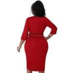 Robes élégantes en péplum pour femmes – Image 3